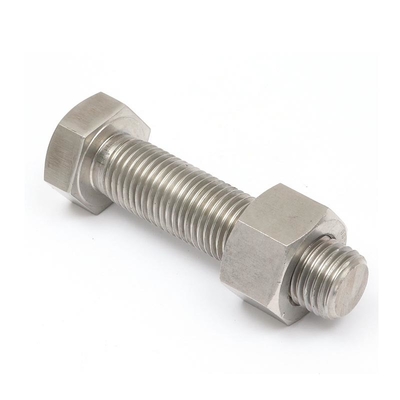 Alta tensión A4 80 de 316 del hex. pernos de acero inoxidables y de las nueces DIN933 DIN931