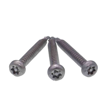 304 201 tornillos de acero inoxidables de Pin Head Torx Self Drilling tratan de forzar resistente