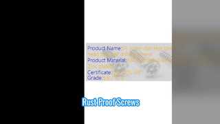 Tornillos autorroscantes de acero inoxidable duraderos fabricados con 304 201 y otros grados de acero inoxidable, ideales para la construcción y la industria.