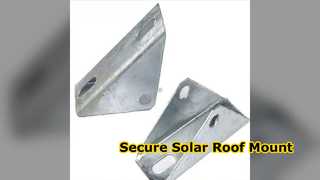 Kit de montaje en techo solar Estabilidad y durabilidad