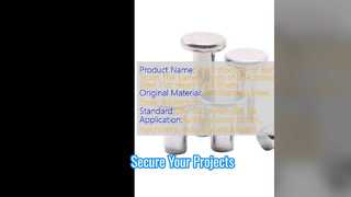 Remaches de acero inoxidable 304 Conexiones rápidas y seguras