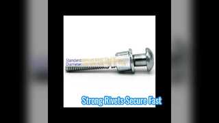 Remaches SS galvanizados Magna Grip Huck Lock Bolt